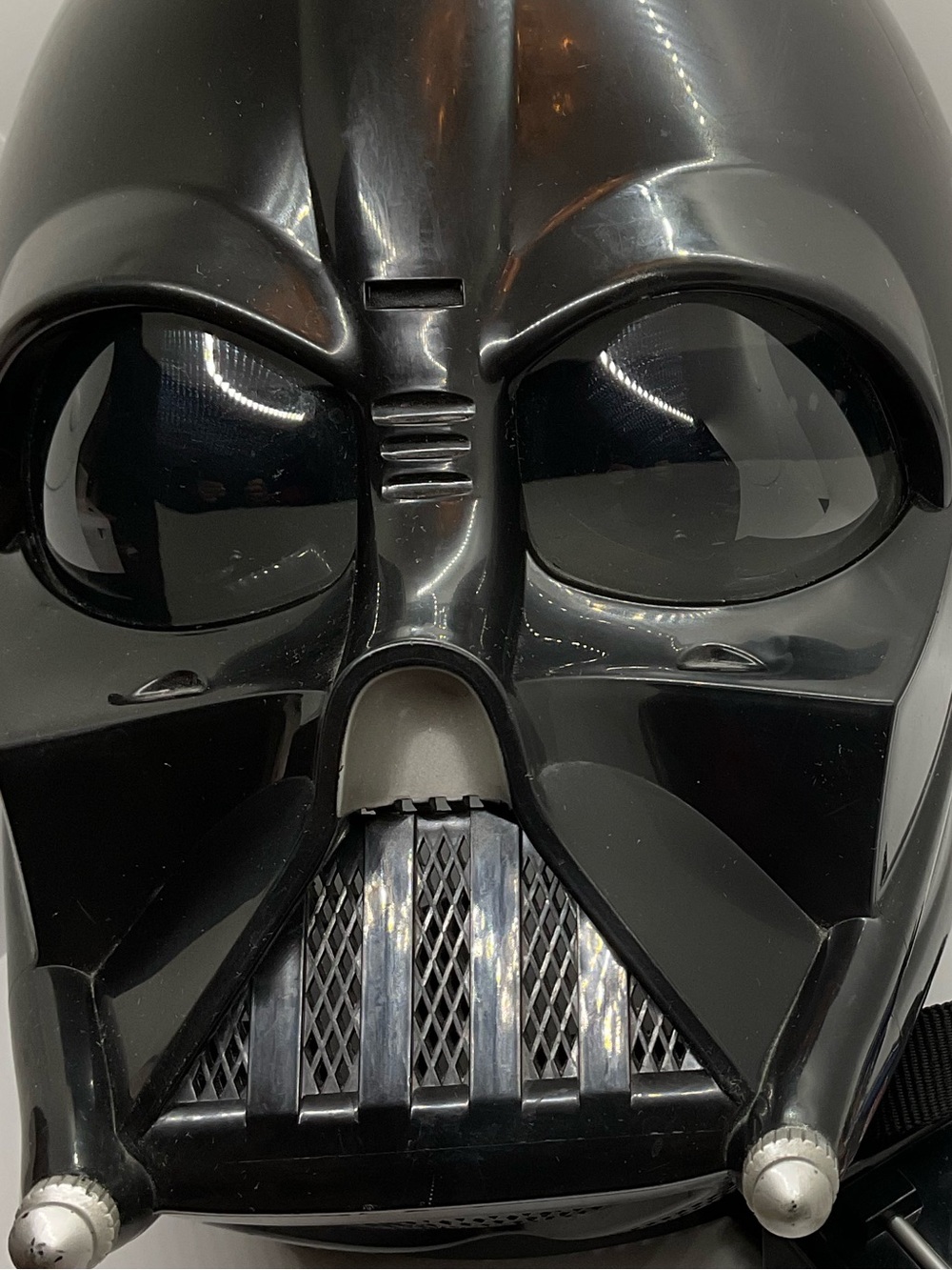 2004 Hasbro Star Wars Darth Vader Helmet Working Control Panel Voice Changer - Picture 7 of 10